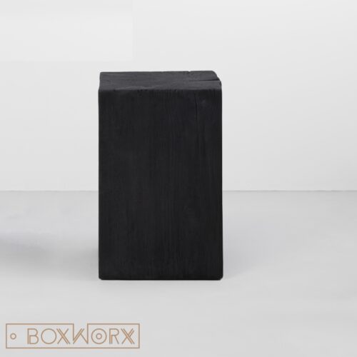 tronc houtblok zwart