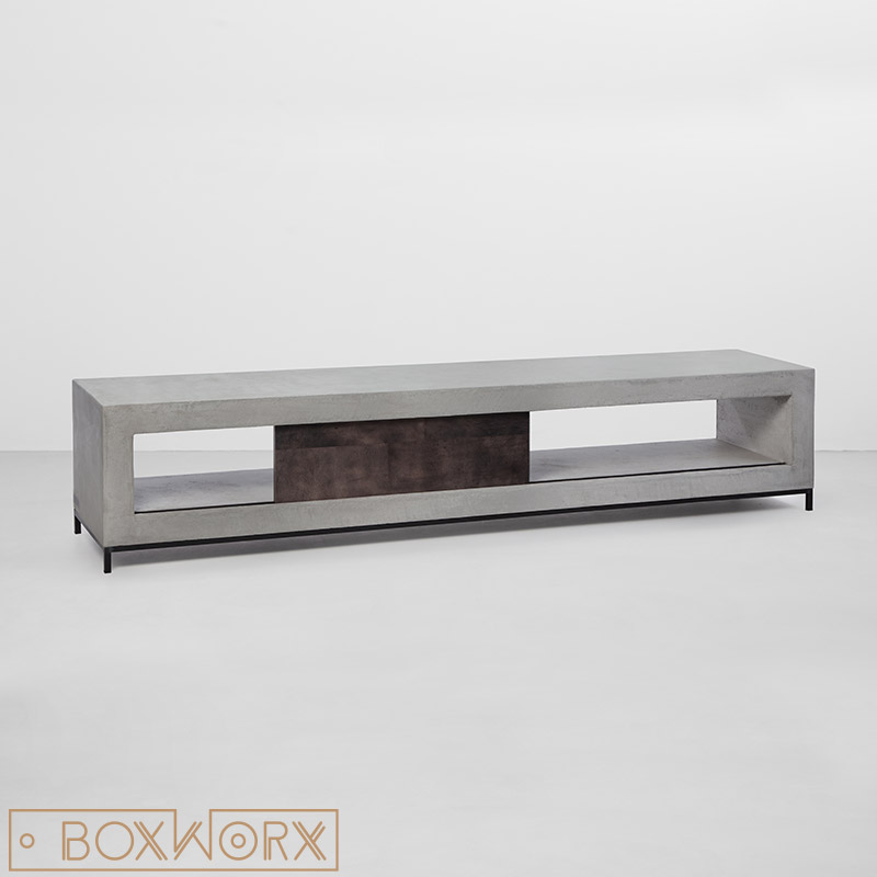 TV RANK schuifdeur van leer | BoxWorx