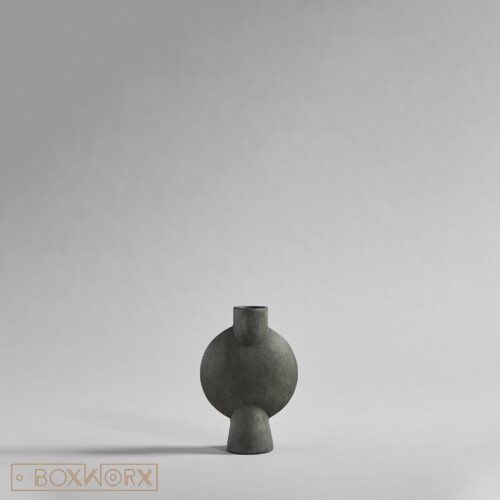 Sphere-Vase-Bubl-Mini-Dark-Grey