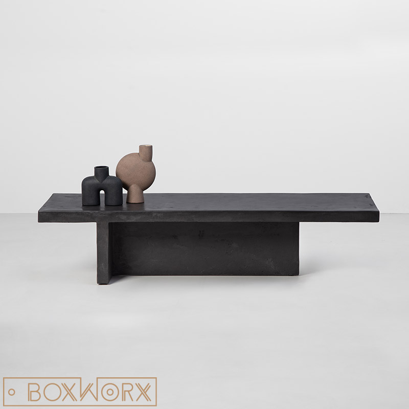 speelgoed Arashigaoka Eenheid Salontafel CUBE van beton | Salontafels | BoxWorx
