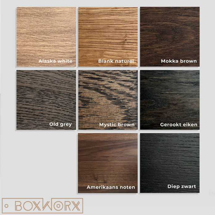 Kleurstalen-Grijzeachtergrond-notenhout-iconique-hout-Productfoto-800x800-logo-boxworx