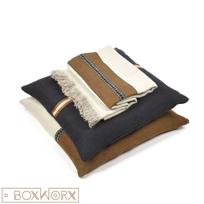 (4)Jasper boxworx textiel kussen linnen